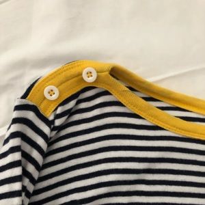 Jones New York striped navy yellow  3x T shirt